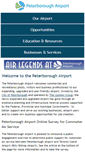 Mobile Screenshot of peterboroughairport.com